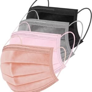 Disposable Masks, Individually Packaged, Three-Layer Protective Breathable Adult Masks