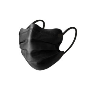 Butterfly-Shaped Black Mask, Disposable Mask, Adult Three-Layer Protective Mask