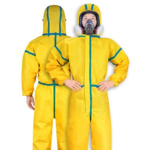 Spray-Painted Chemical Protective Suit, Dust-Proof And Paint-Proof One-Piece Full-Body Work Clothes