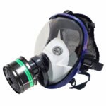 Gas mask Spray painting Chemical protection Industrial dust Pesticide Firefighting Silicone mask Protective face shield