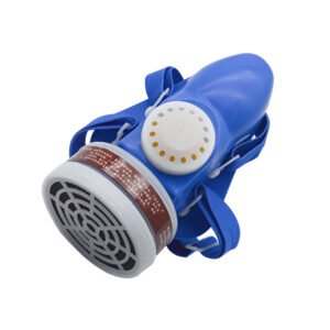 Single-canister gas mask Self-contained filtering respirator Spray painting protective half-mask