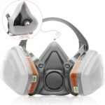 Gas mask Dust spray Anti-fog Industrial dust mask Smoke protection face shield