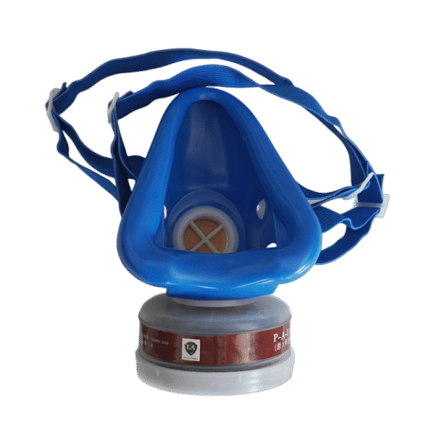 Single-canister gas mask Self-contained filtering respirator Spray painting protective half-mask
