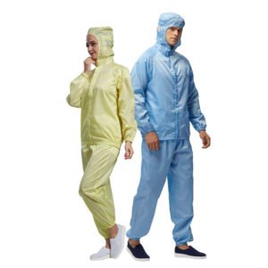Anti-Static Two-Piece Hooded Suits, Workshop Clean Work Clothes, Spray-Painted Dust-Free Clothes